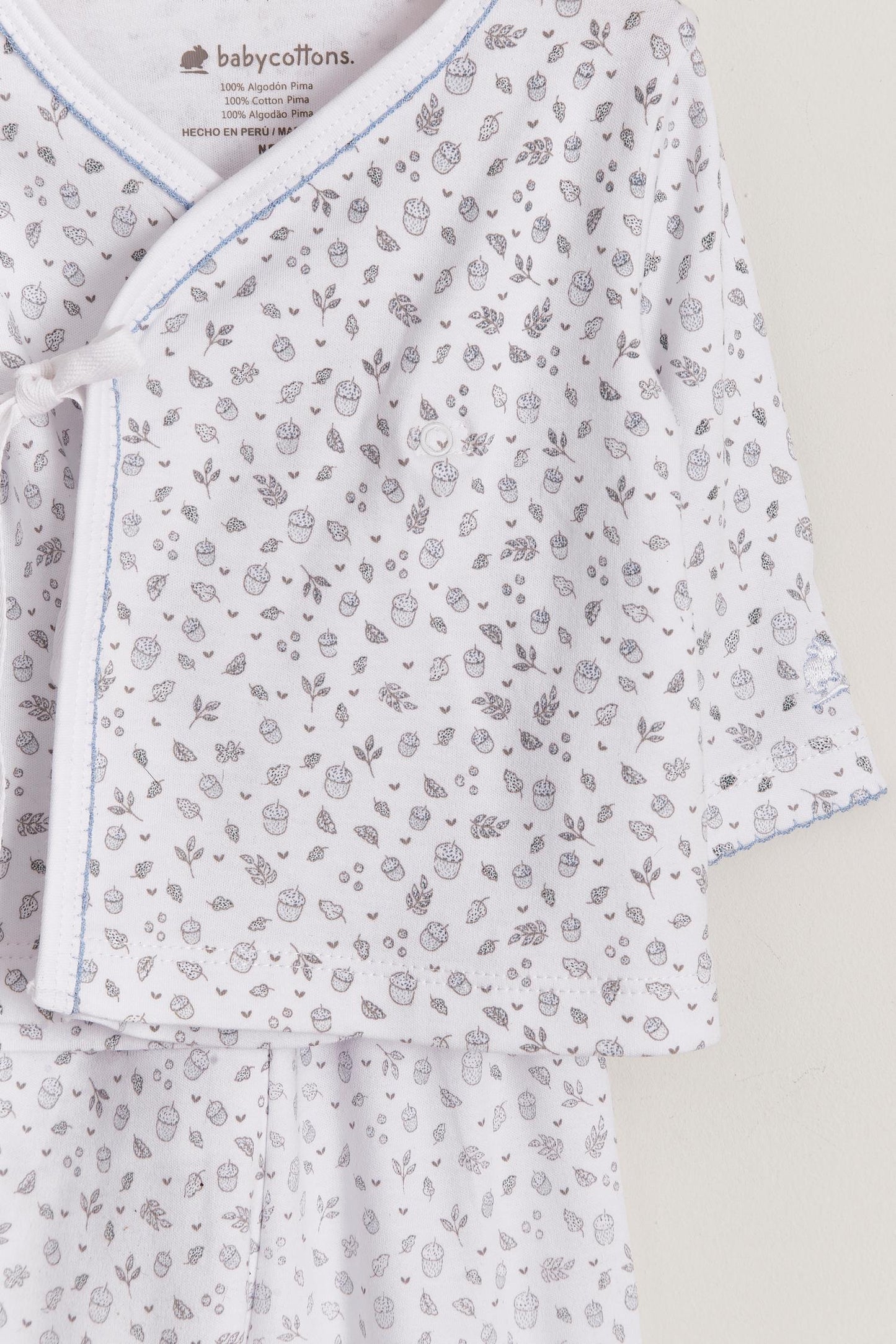 Gift set: Newborn Boy Leaves