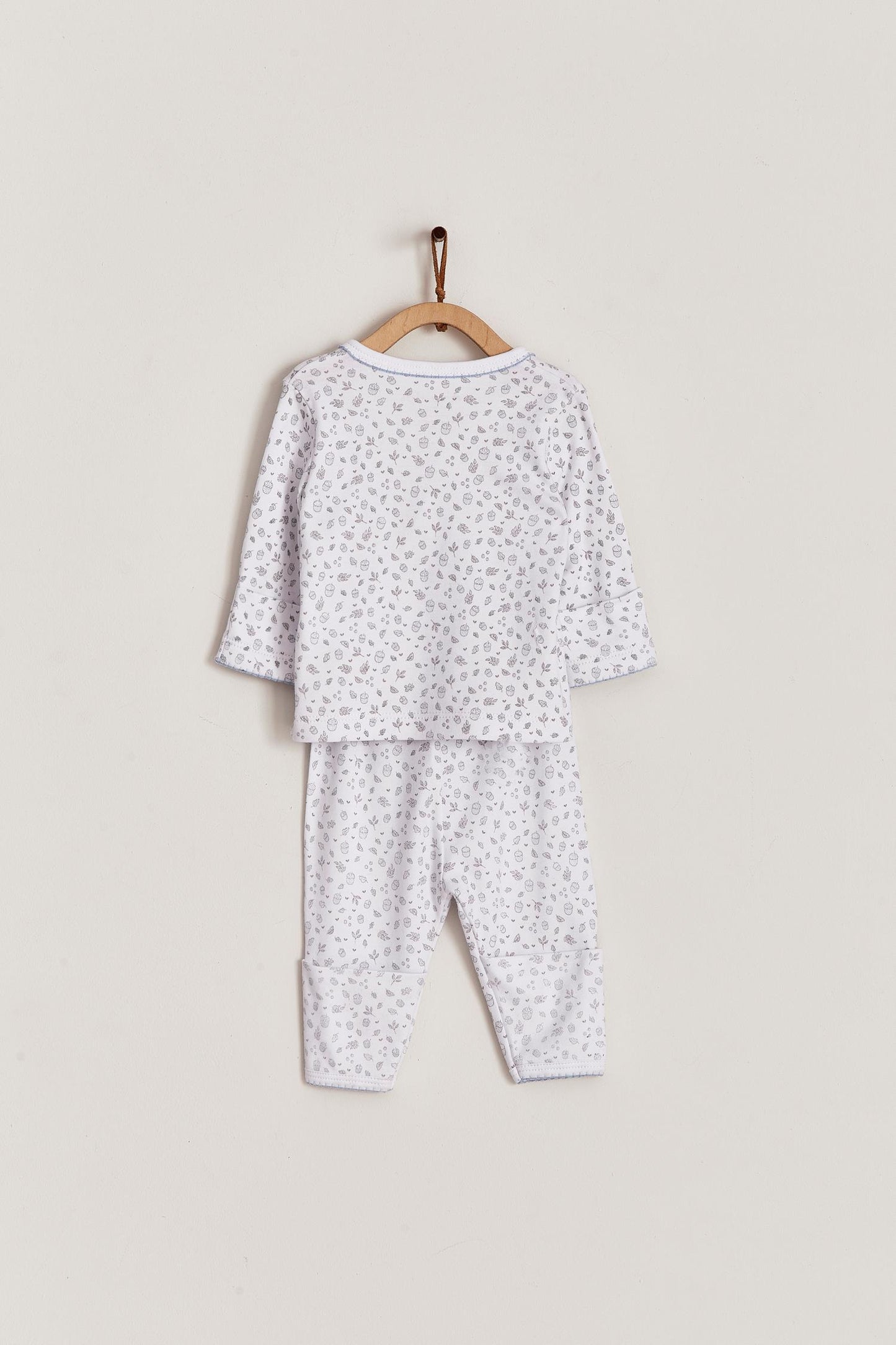 Gift set: Newborn Boy Leaves