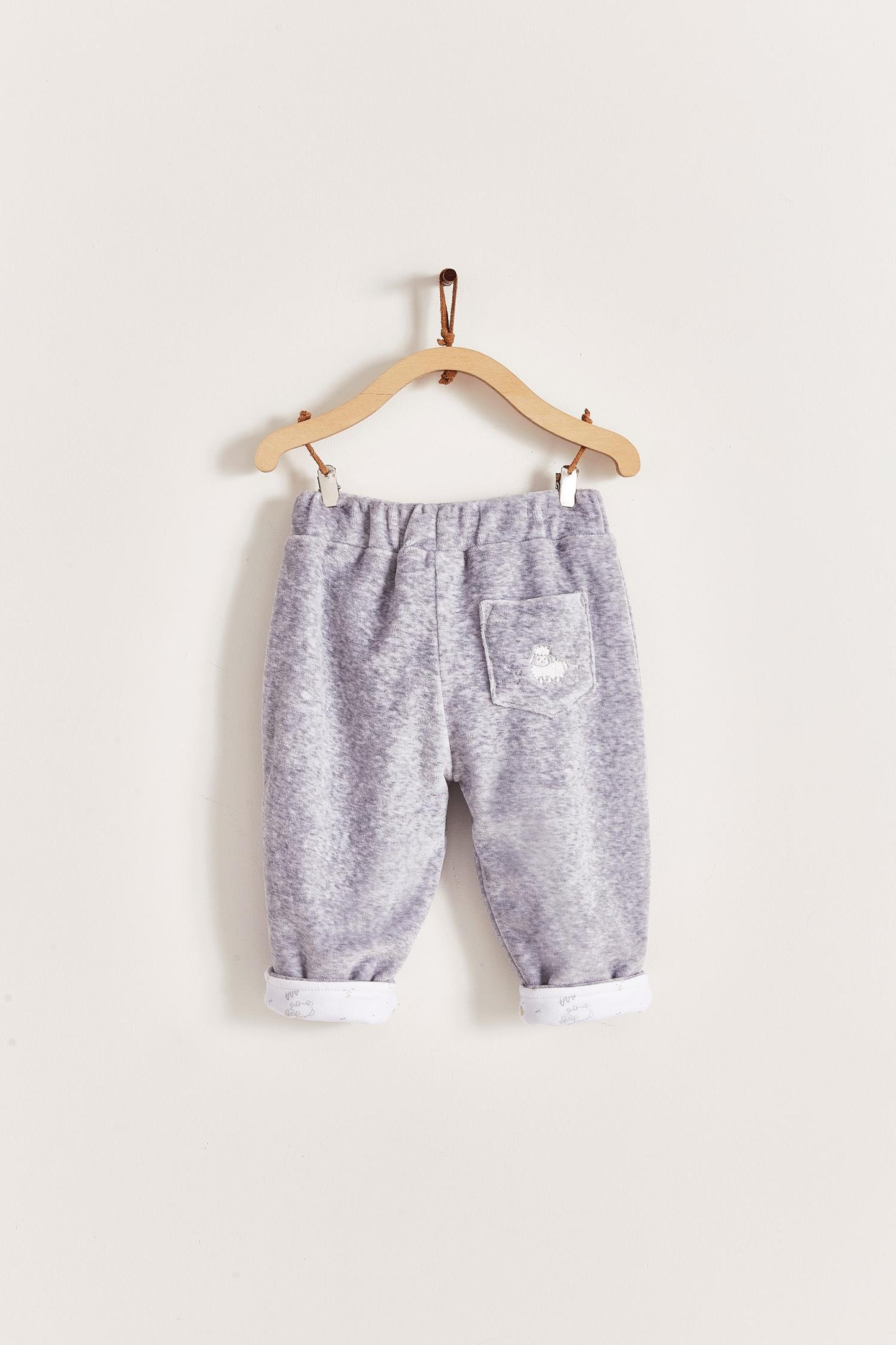 Gift Set: My Fluffy Sheep Reversible Velour Hoodie & Pants Set