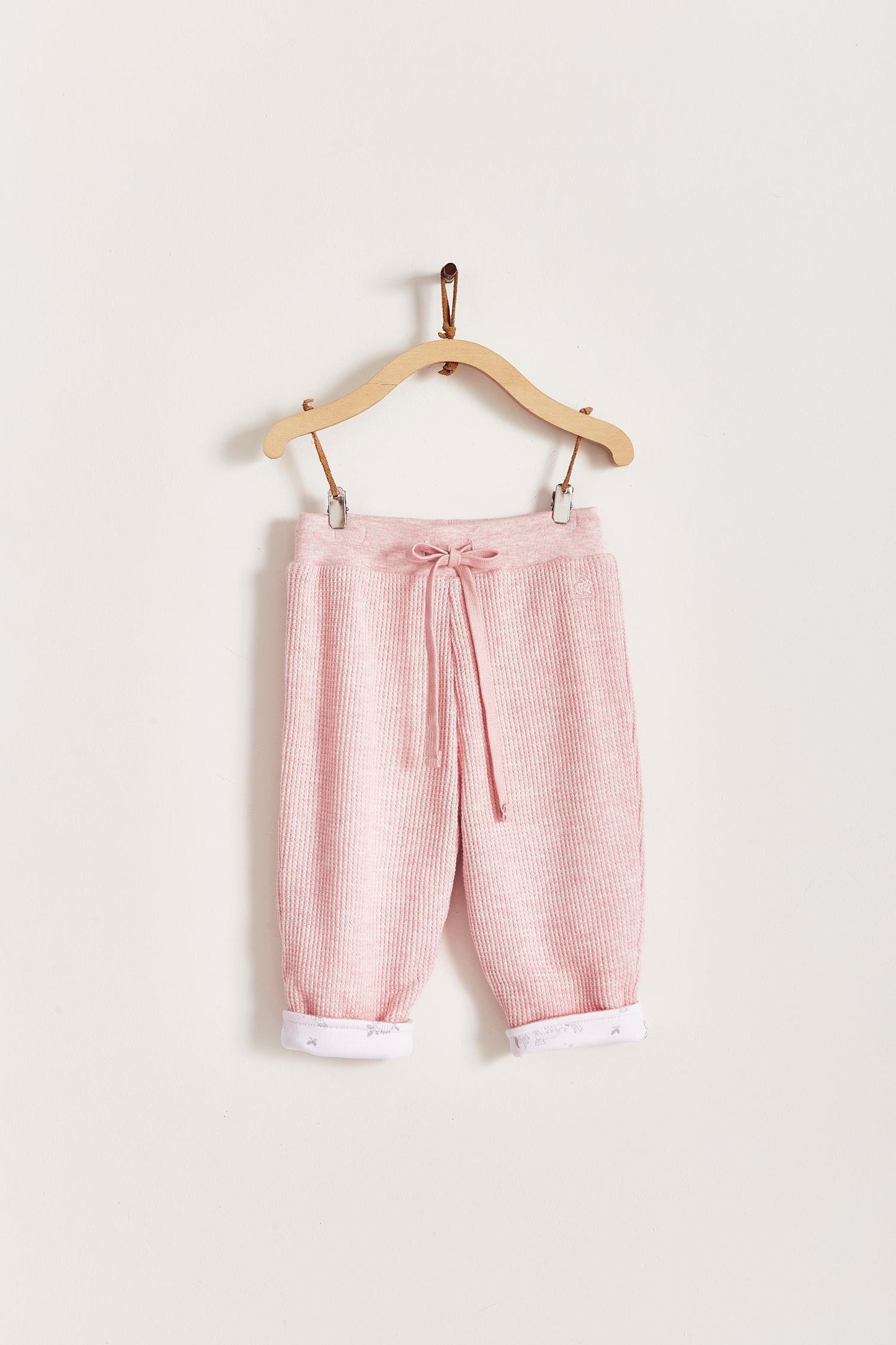 Girl Mini Safari Waffle Cardigan and Joggers Gift Set