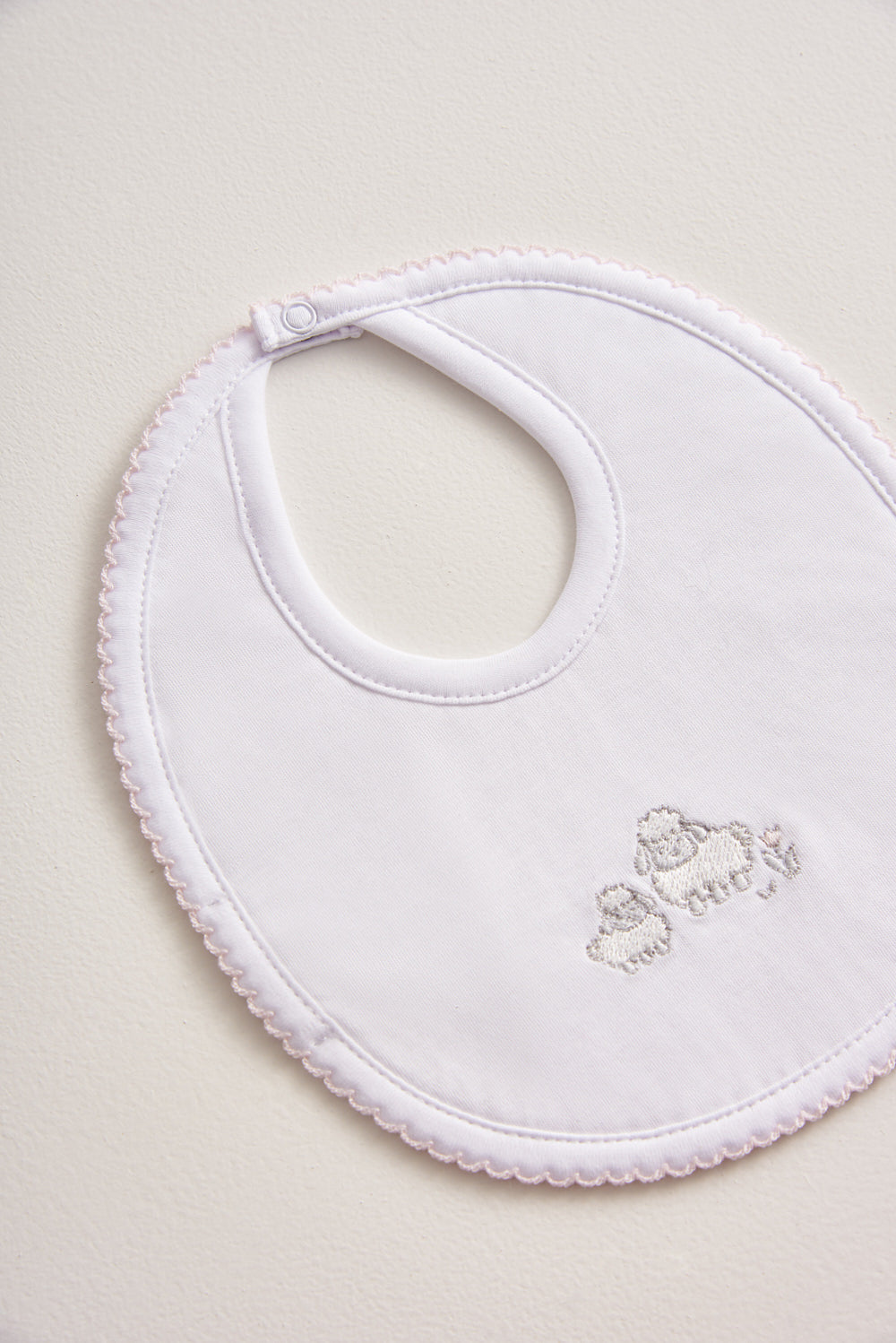 My Fluffy Sheep Pima Small Bib