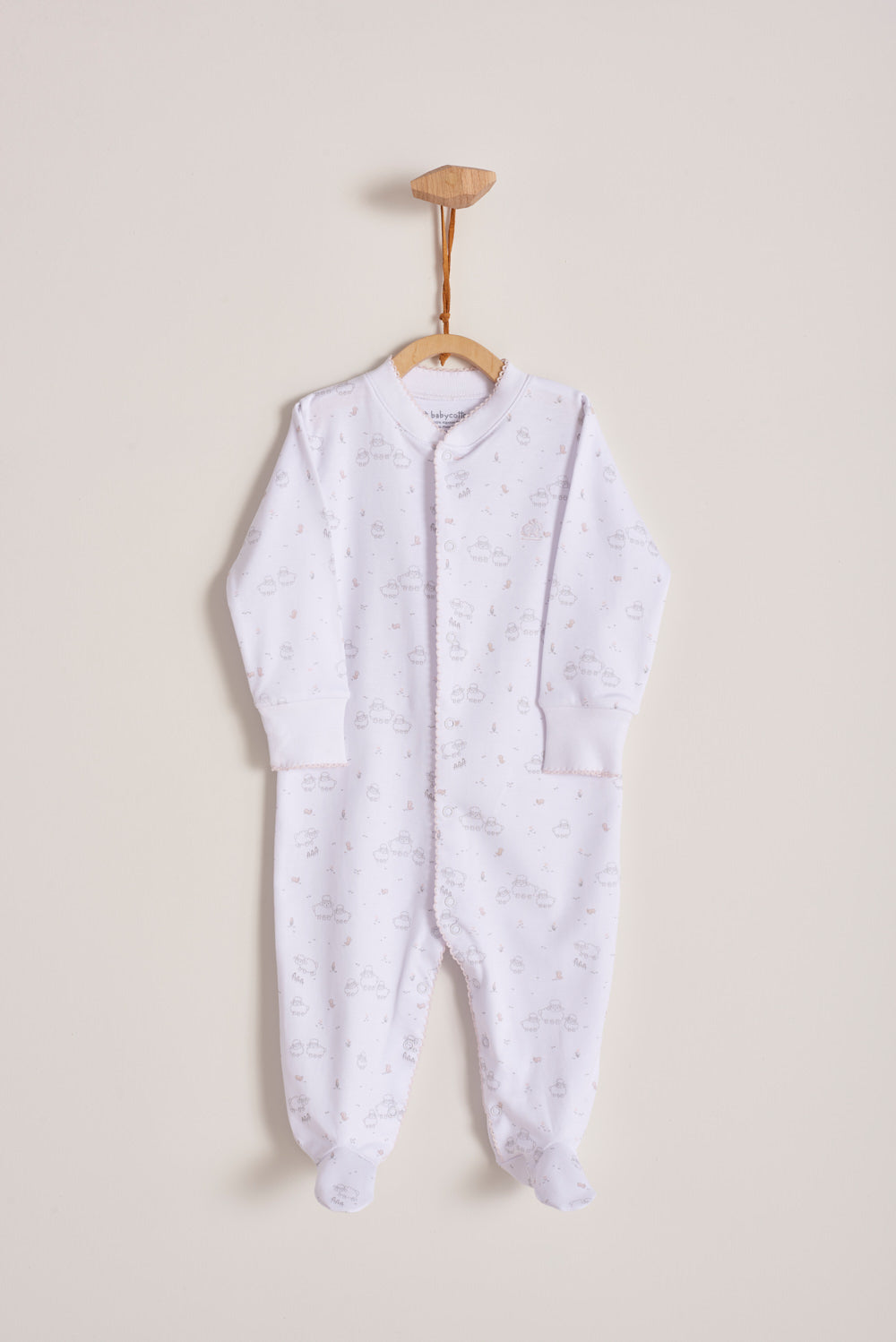 Girl My Fluffy Sheep Footed Pyjama babycottons