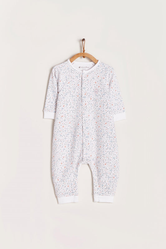 Our Fall in Love footless pyjama is just as comfy and practical as any other footie.  Your little one can grow with it and wear it for a longest time.  Soft, cute and delicate, it makes a perfect gift! Colour: White with coloured details. Composition: 100% Peruvian Pima Cotton.  Made in Peru. Machine washable. Safety warning: Keep away from fire.
