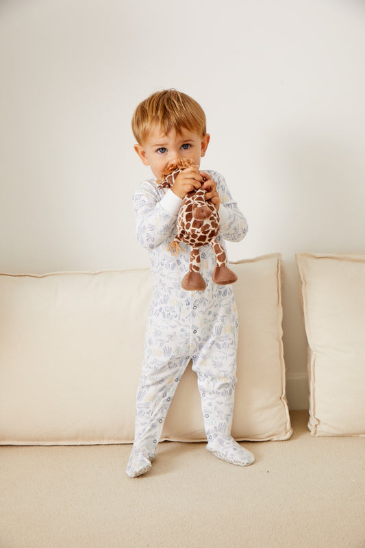 Boy Safari Toby Footed Pyjama