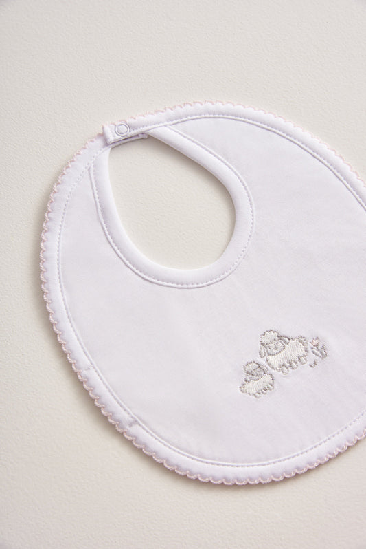 My Fluffy Sheep Pima Small Bib