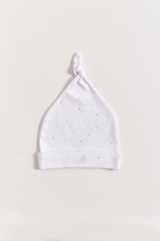 Night Stars Hat with Knot
